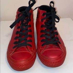Red Converse All Star High Top